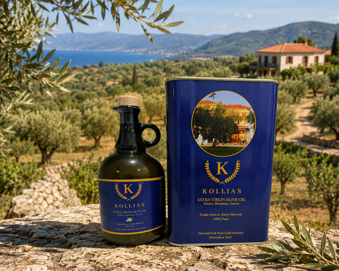 2025 Harvest 3L Can + 750 mL Bottle Single Source Early Harvest Extra Virgin Olive Oil
