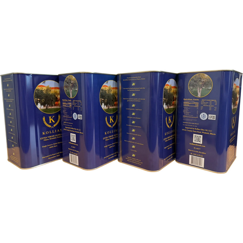 2025 Harvest 4x3L Single Source Early Harvest Extra Virgin Olive Oil