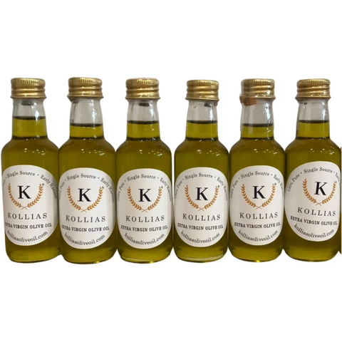 "Party Favor" 6-Pack - 6 x 50 mL Bottles Extra Virgin Olive Oil