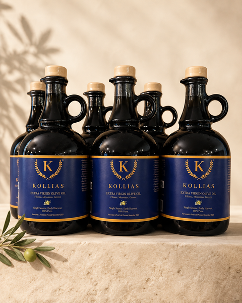 2025 Harvest 6-Pack Single Source Early Harvest Extra Virgin Olive Oil