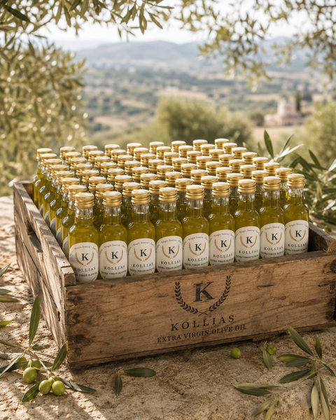 48 x 50 mL "Party Favor" Bottles Extra Virgin Olive Oil