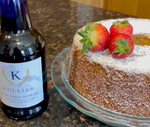 Olive Oil Cake with Orange Zest
