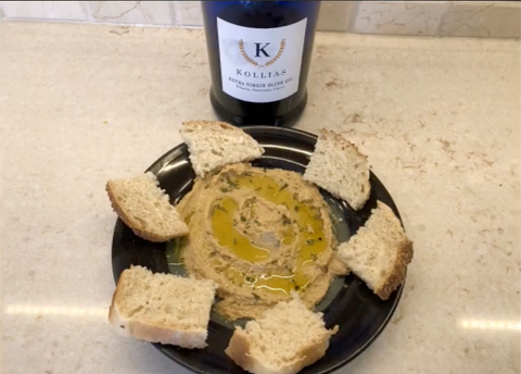 Garlic Infused Olive Oil / Roasted Garlic Hummus
